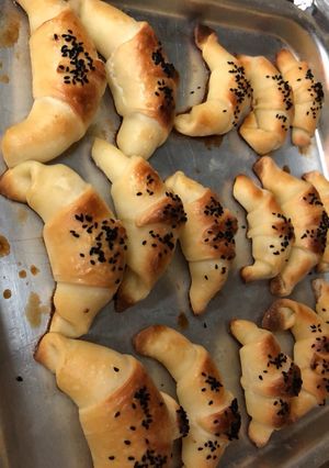 صورة لوصفة كروسان بطريقتي