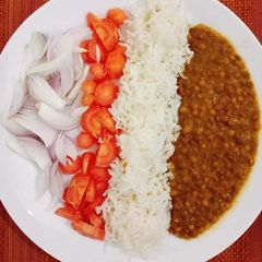 A picture of Dal Chawal.