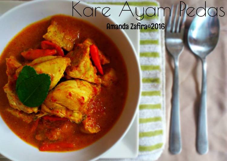 Kare Ayam Pedas