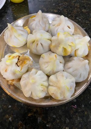 A picture of Coconut Modak.