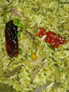 புதினா சாதம் (Puthina satham recipe in tamil) செய்முறை முக்கிய புகைப்படம்