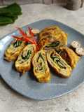 Omelete Bayam Jamur Merang