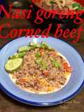 Nasi goreng corned beef