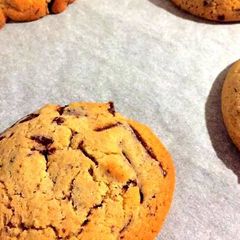 A picture of Vegan Gluten free Chocolate Chip Cookie.