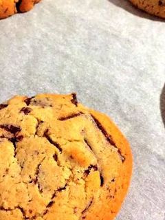 A picture of Vegan Gluten free Chocolate Chip Cookie.