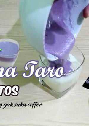 Foto resep Dalgona Taro vs Dalgona Coklat