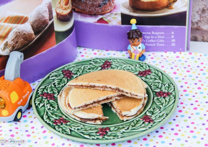 How to Make Speedy Dorayaki / Japanese Pancakes / Dora Cakes