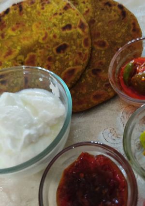 બાજરી ના થેપલા (Bajri Thepla Recipe In Gujarati) રેસીપી મુખ્ય ફોટો