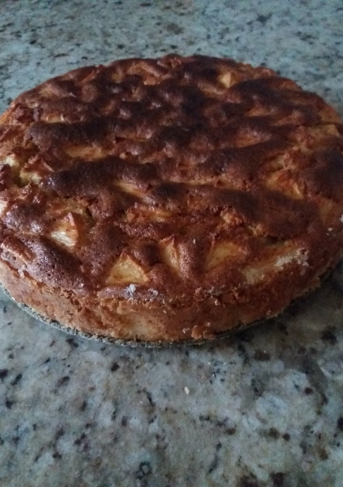 Una foto de Coca de manzana