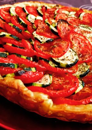 Une photo de Tarte provençale