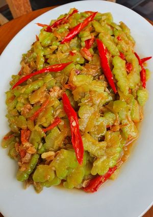 Foto resep Tumis Pare Ebi