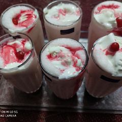 Strawberry Shake with Ice-cream A picture of Strawberry Shake with Ice-cream.