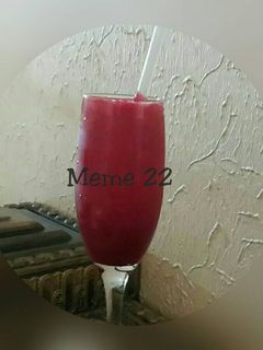 صورة لوصفة عصير الشمندر