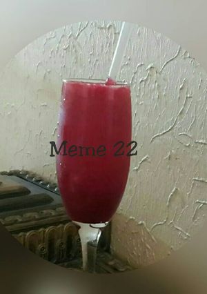 صورة لوصفة عصير الشمندر