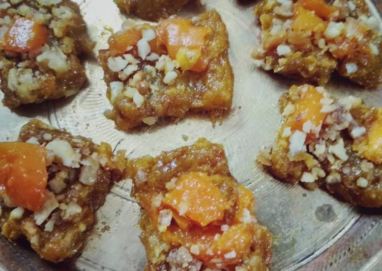 Steps to Prepare Super Quick Homemade Nutty mango fudge