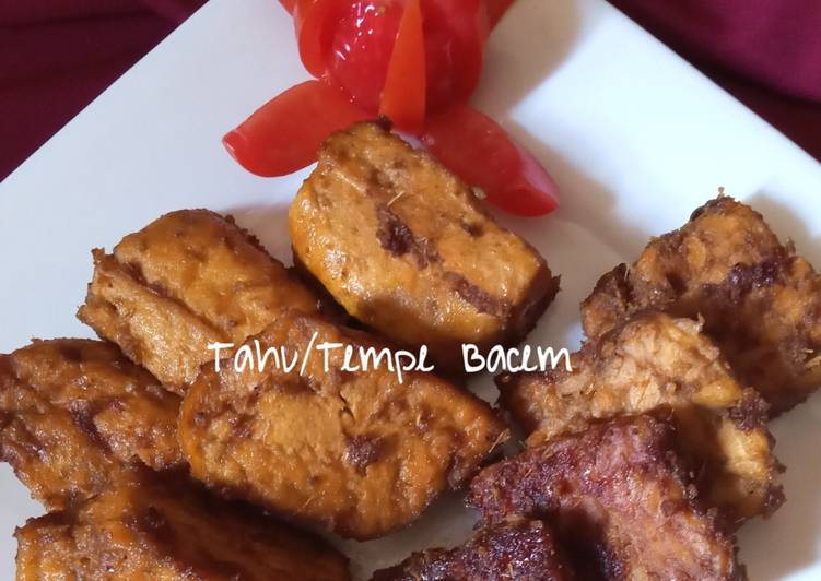 Tahu Tempe Bacem