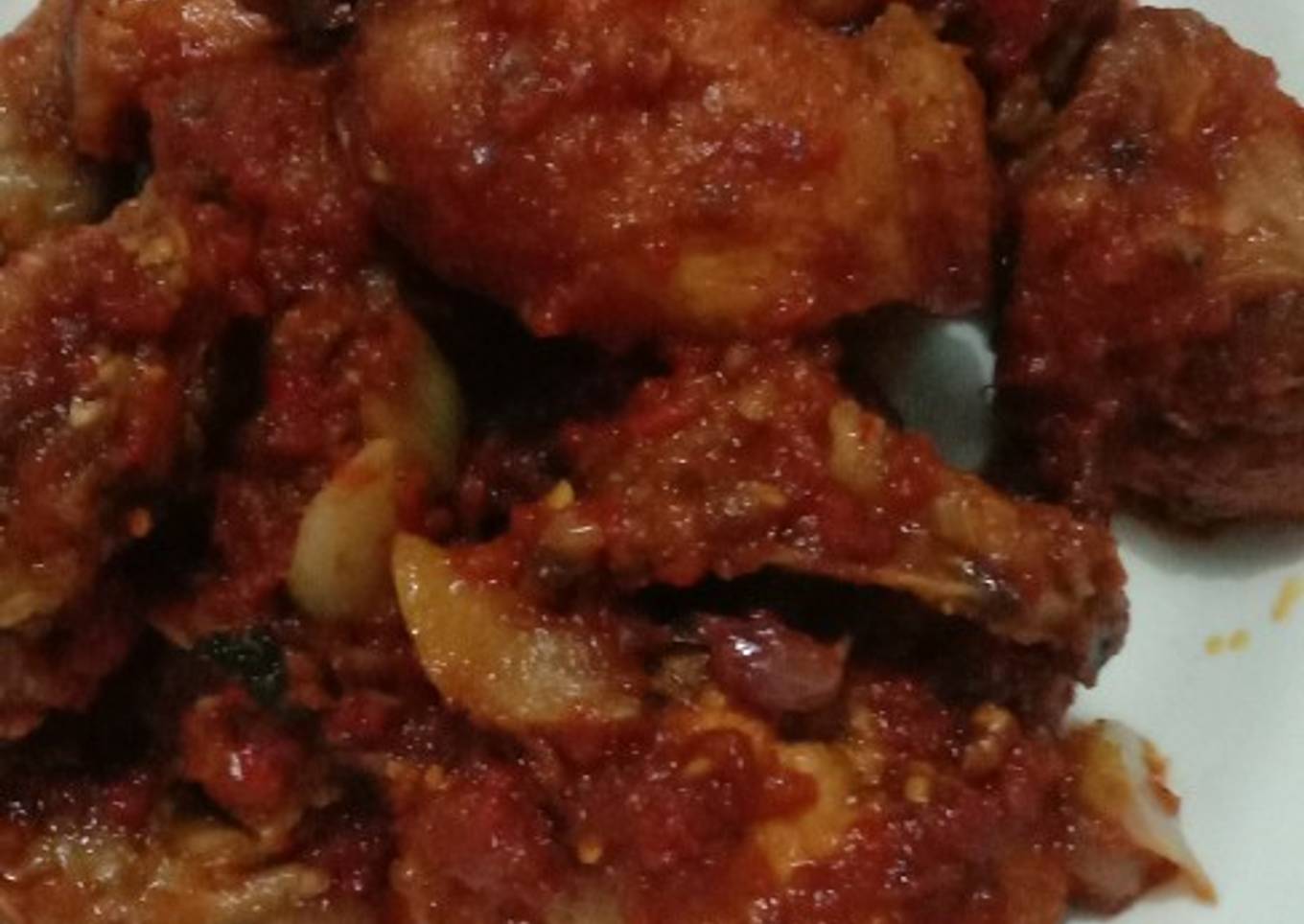 09 Ayam balado 😍