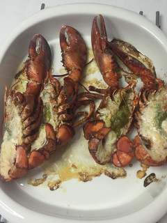 Una foto de Bogavantes al horno