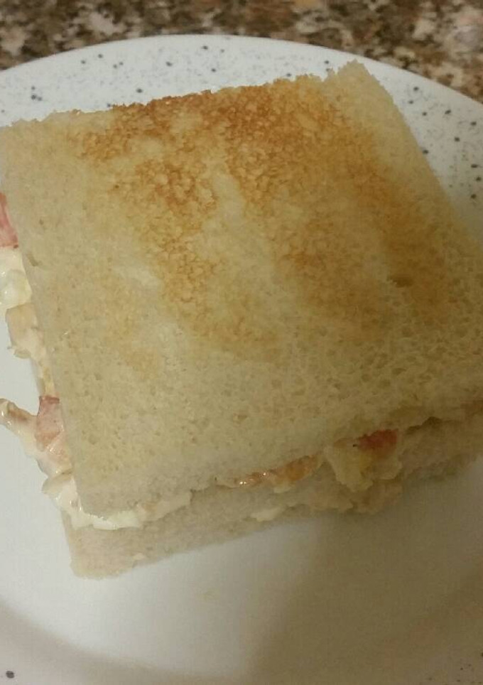 Una foto de Sándwich de pollo