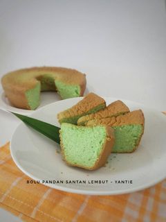 Foto resep Bolu pandan santan jadul
