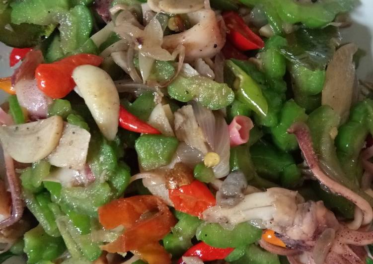 Resep Tumis Pare Cumi Kecombrang Anti Gagal