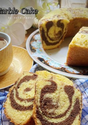 Foto resep Marble Cake 5 Telur