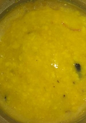 A picture of Arhar daal.