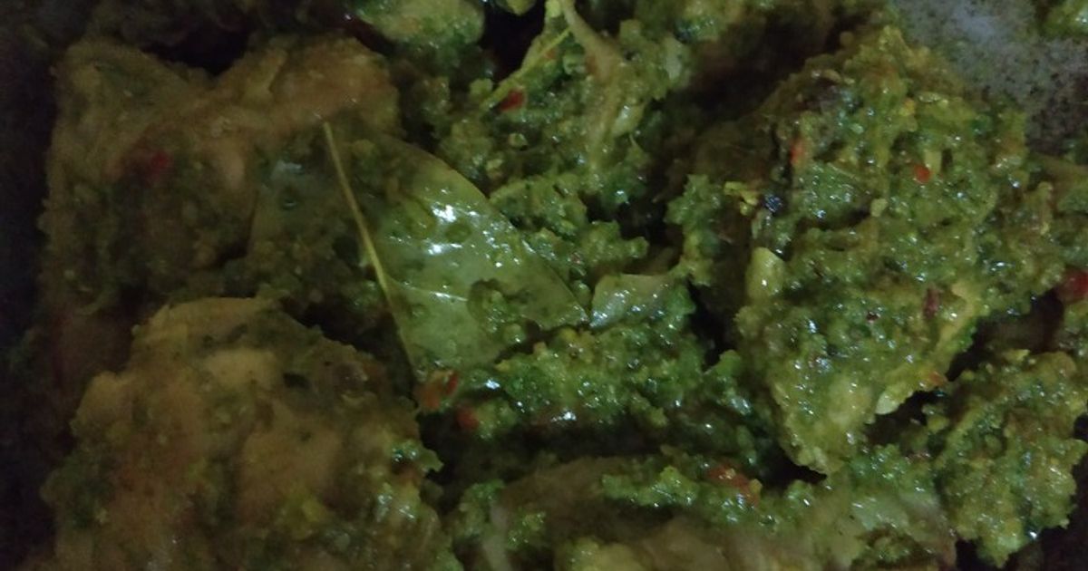 Ayam cabe ijo / masakan padang mami dava