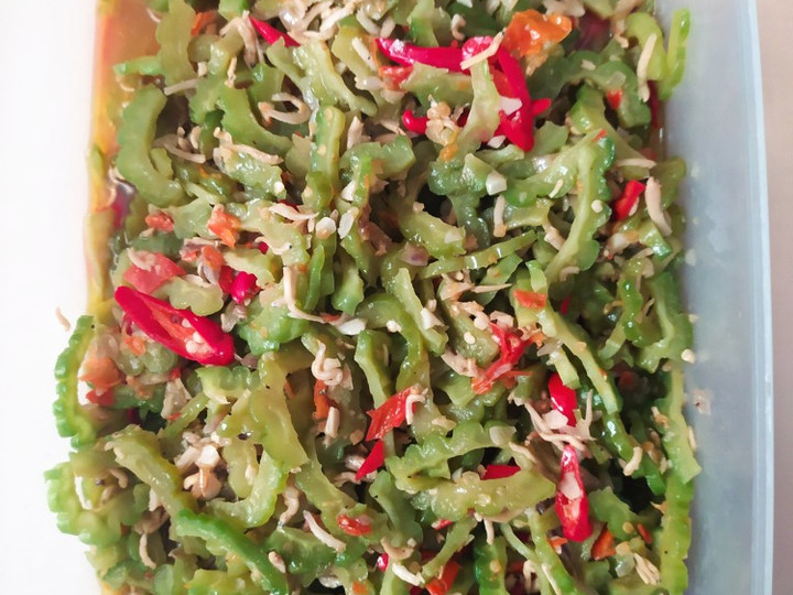 Cara Gampang Membuat Tumis Paria Teri, Bisa Manjain Lidah