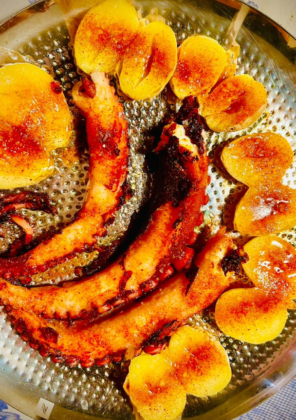 Una foto de Pulpo a la plancha