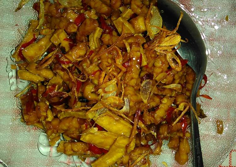 Kering Tempe Saus Tiram