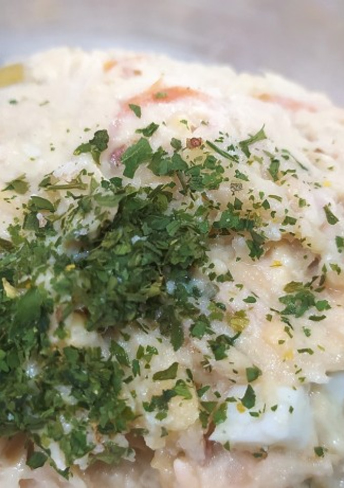 Una foto de Ensaladilla de garbanzos