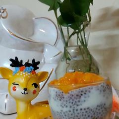 Gulkand chia seeds Mango fusion A picture of Gulkand chia seeds Mango fusion.