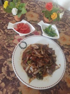 صورة لوصفة كبده  دجاج