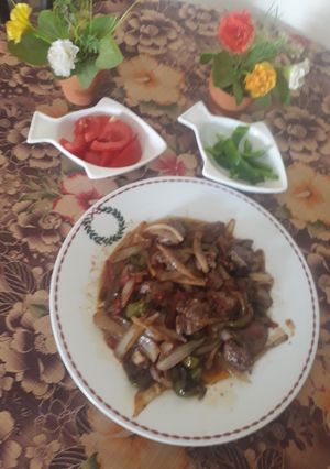 صورة لوصفة كبده  دجاج