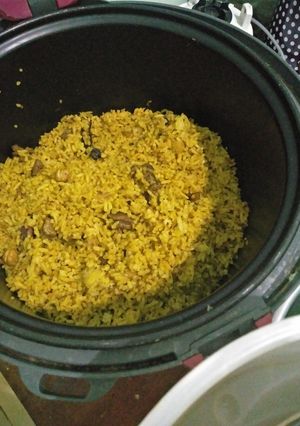 Foto resep Nasi Kebuli Ricecooker (Resep asli Arab, bukan versi lokal)