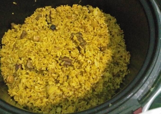 Cara membuat Nasi Kebuli Ricecooker (Resep asli Arab, bukan versi lokal)
