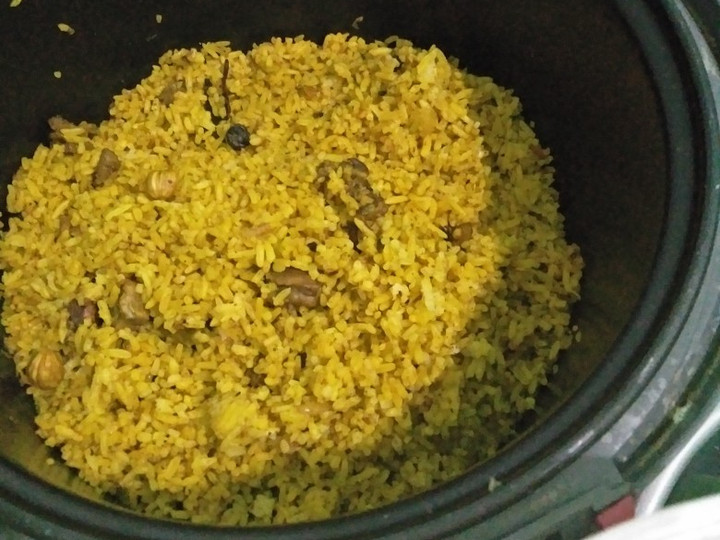 Cara Buat Nasi Kebuli Ricecooker (Resep asli Arab, bukan versi lokal) Ekonomis Untuk Jualan