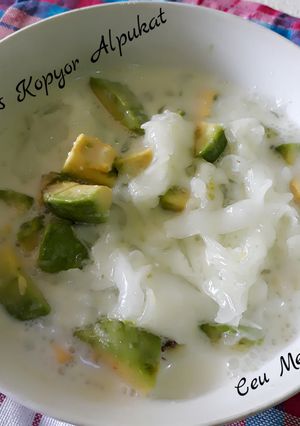 Foto resep Es Kopyor Alpukat Keto