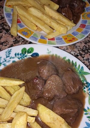 Una foto de Carrillada en salsa