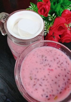 A picture of Refreshing sabudana drink.