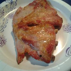A picture of Dill pickle ribs.