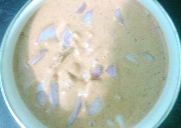 Hyderabadi Phalli ki chutney (Peanut-Tamarind chutney)