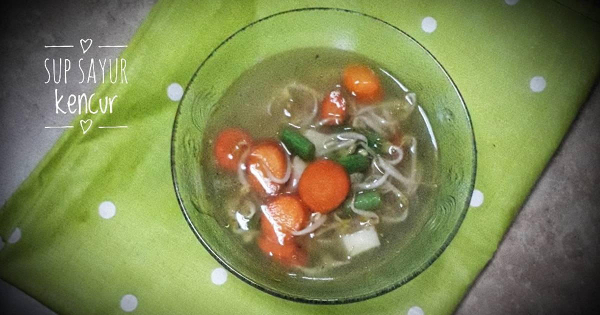 Resep Sup Sayur Kencur Oleh Ani Brilian Cookpad