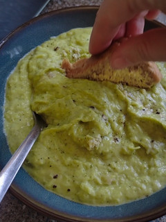 A picture of Thick & Creamy Broccoli & Stilton Soup.