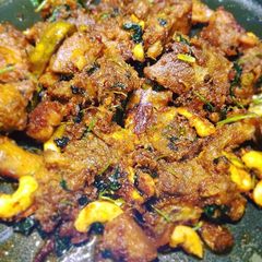 A picture of Mutton Fry .