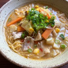 A picture of Quick & Easy Miso Ramen for One Person.