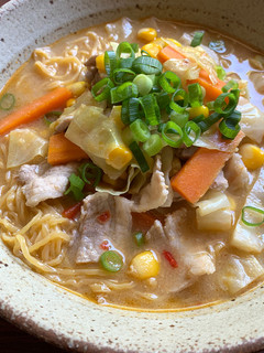 A picture of Quick & Easy Miso Ramen for One Person.