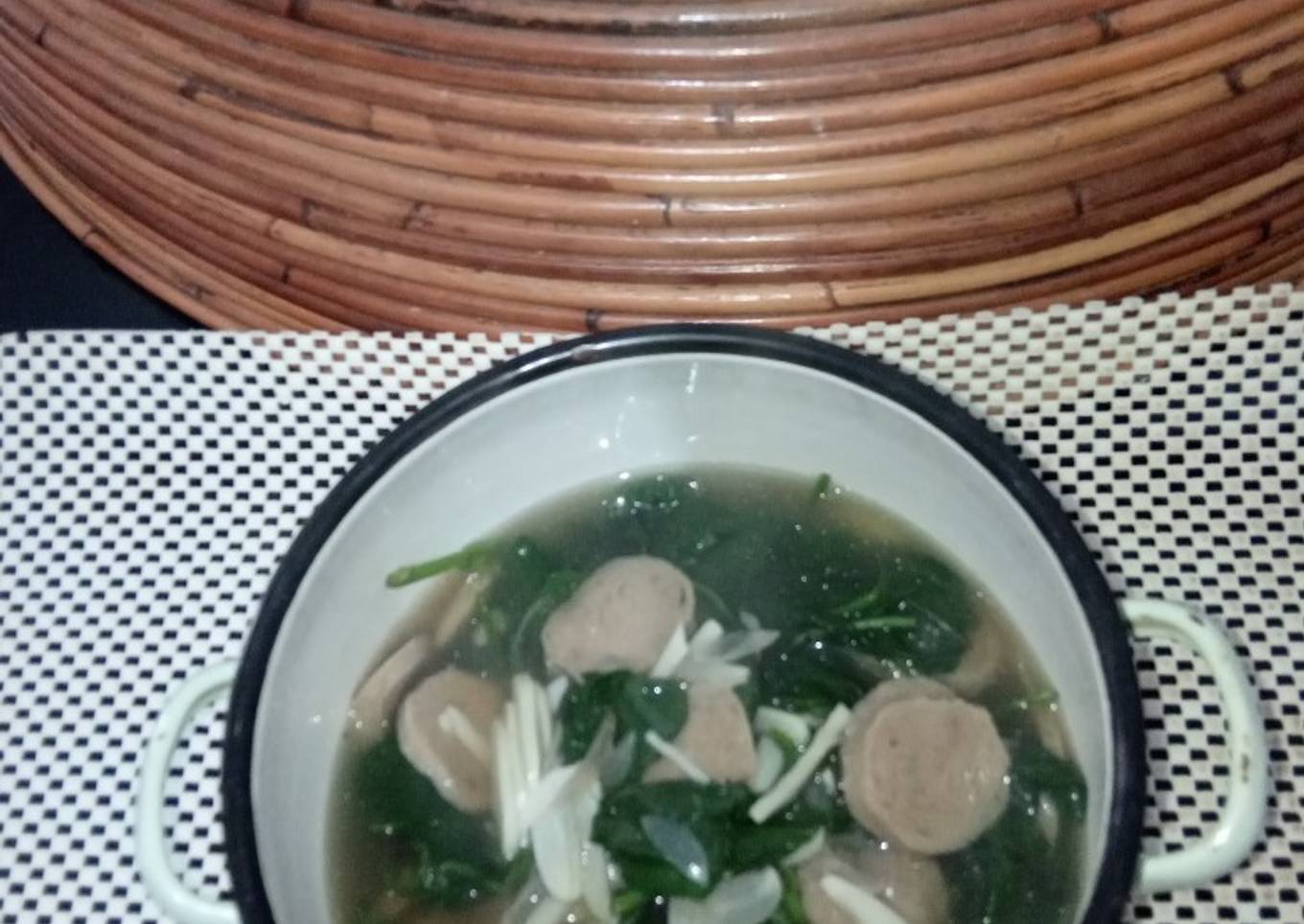 Bening Daun Ubi Bakso Sapi