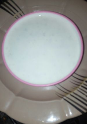 A picture of Kunun shinkafa mai dambu.